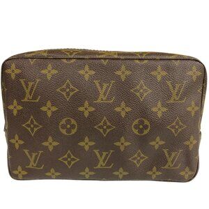 Authentic Louis Vuitton Trousse Toilette 23 Cosmetic Pouch Monogram jp240-122725